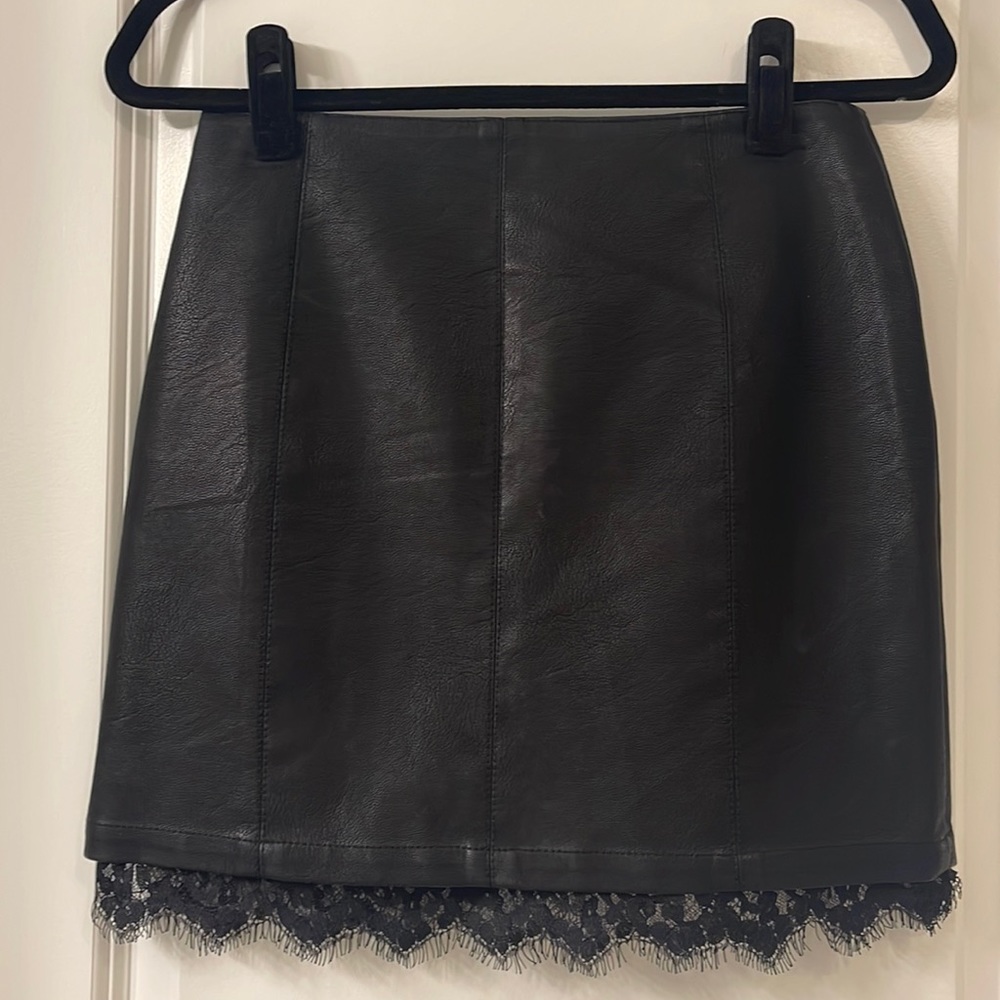 Jack By BB Dakota - Faux Leather Skirt Size 2